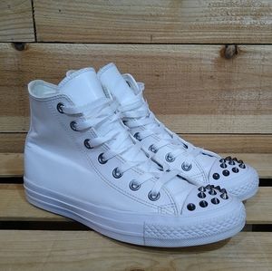 studded converse high tops